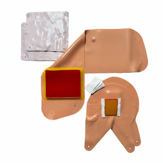 Chest & Neck Trauma Skin Set (Non-Bleeding) - 4 learner