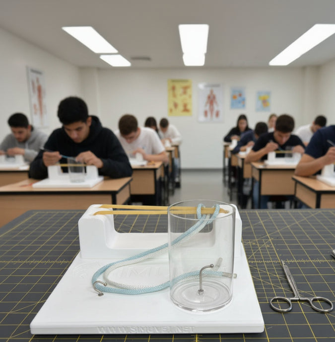 Surgical Knot Tying and Ligation Board